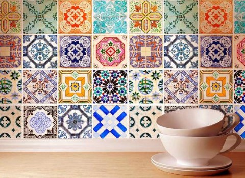 تصویر 2 از قیمت کاشی طرح دار سنتی با کیفیت ارزان + خرید عمده